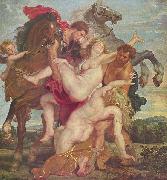 Peter Paul Rubens Raub der Tochter des Leukippos France oil painting artist